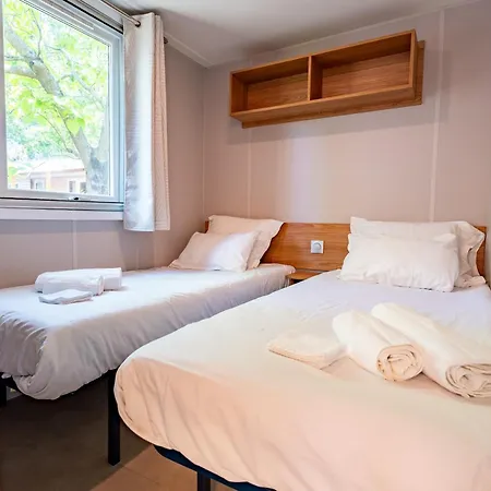 캠프장 L'oyat Du Bonheur-mobil-home Dans Un 4 Etoiles 세노스